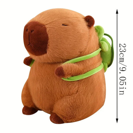 23cm capivara simulação de pelúcia capibara anime brinquedo fofo boneca bonit