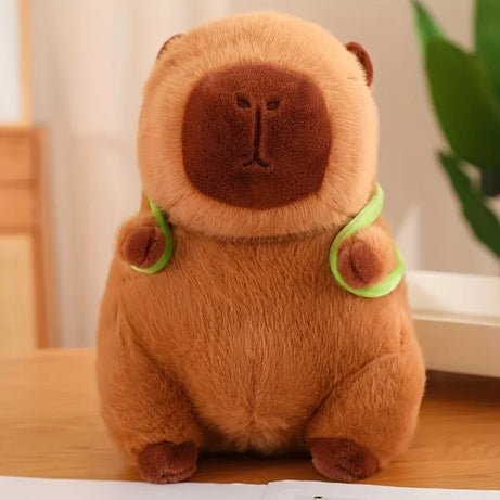 23cm capivara simulação de pelúcia capibara anime brinquedo fofo boneca bonit
