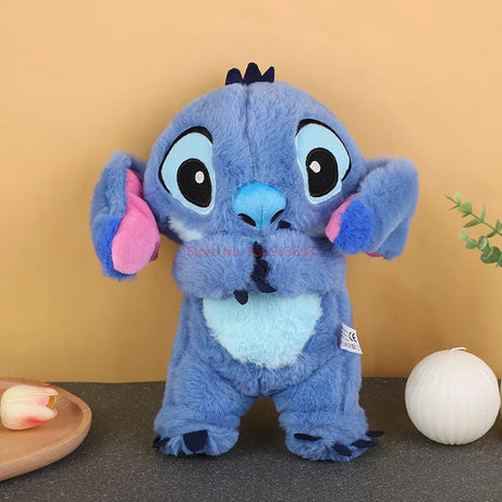 Stitch Baby Sleeping Companion Toy, Calmante Brinquedo De Pelúcia Musical com A