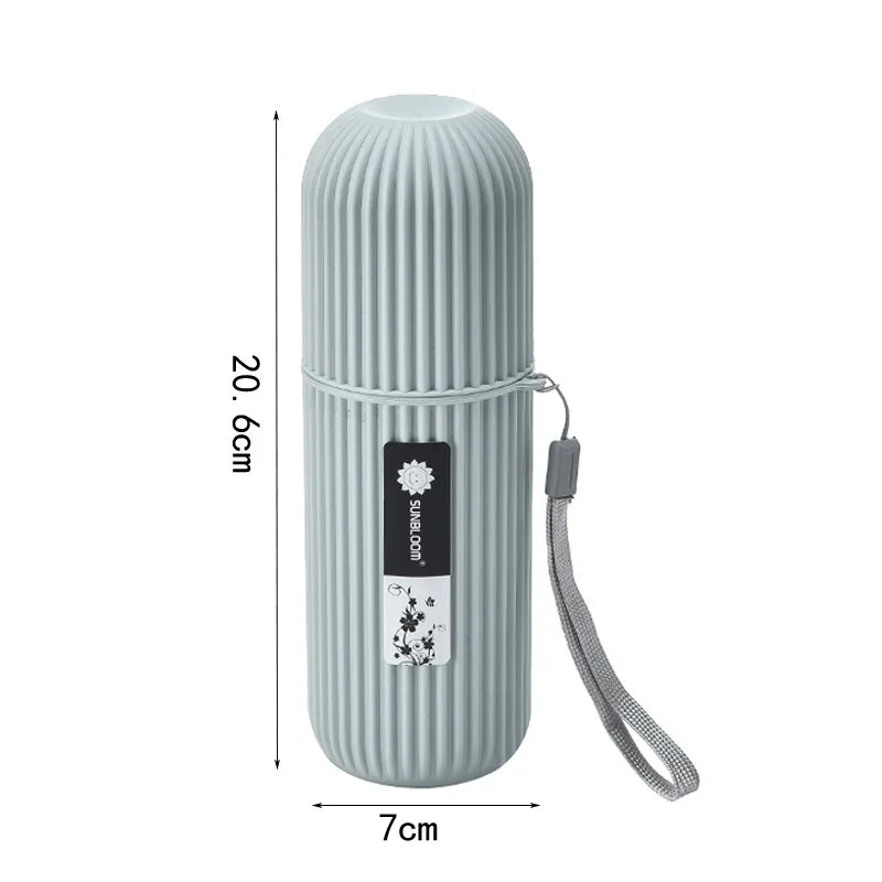 Portátil Escova Titular e Escova Caso, Escova De Dentes Caso Descartável, Viag