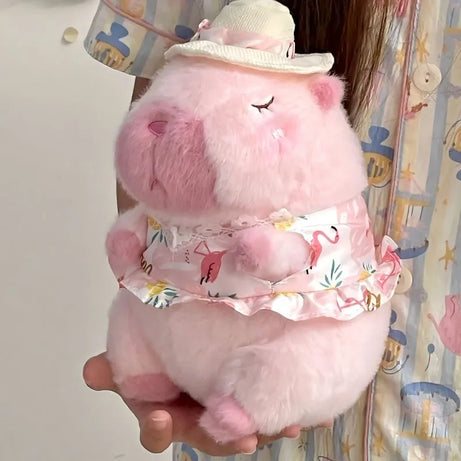 23cm capivara simulação de pelúcia capibara anime brinquedo fofo boneca bonit