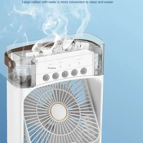 Ventilador portátil do umidificador do ar, refrigerador de ar pequeno, hidrocoo