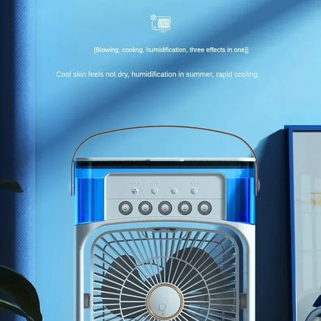 Ventilador portátil do umidificador do ar, refrigerador de ar pequeno, hidrocoo