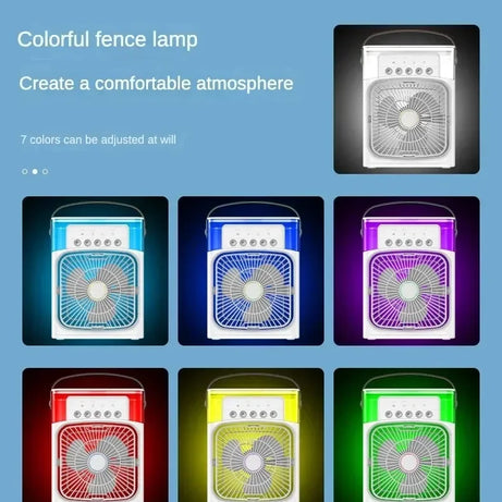 Ventilador portátil do umidificador do ar, refrigerador de ar pequeno, hidrocoo