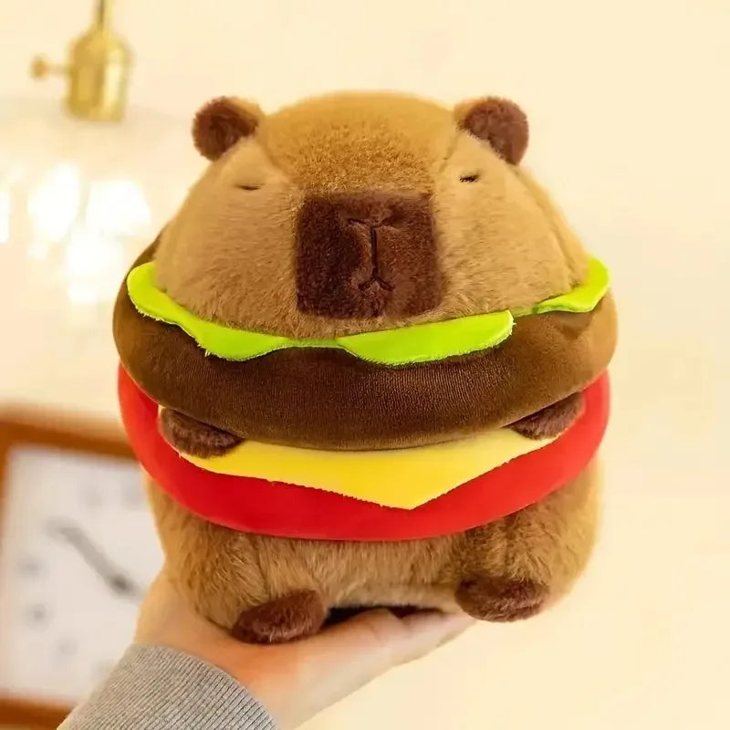 23cm capivara simulação de pelúcia capibara anime brinquedo fofo boneca bonit