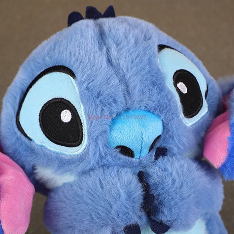 Stitch Baby Sleeping Companion Toy, Calmante Brinquedo De Pelúcia Musical com A