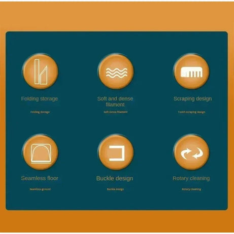 Escova e pá vassoura e pá conjunto de combinação pá vertical dobrável pele