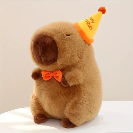 23cm capivara simulação de pelúcia capibara anime brinquedo fofo boneca bonit