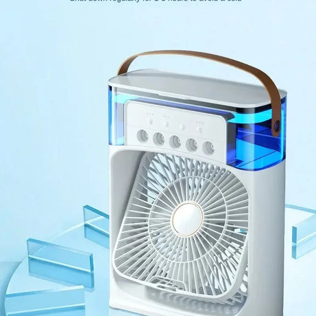 Ventilador portátil do umidificador do ar, refrigerador de ar pequeno, hidrocoo