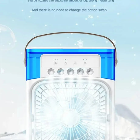 Ventilador portátil do umidificador do ar, refrigerador de ar pequeno, hidrocoo
