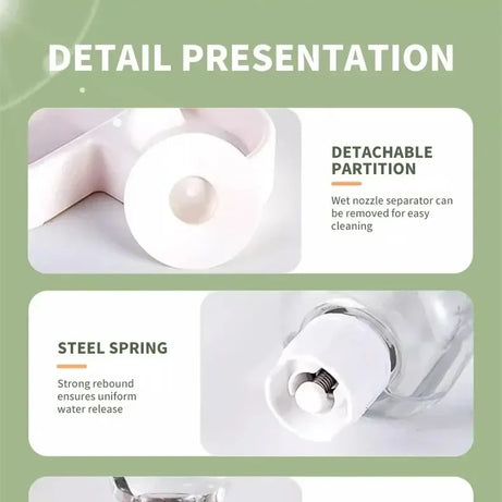 Tigela de comida dupla com alimentação Pet, adequada para gatos e cães pequen