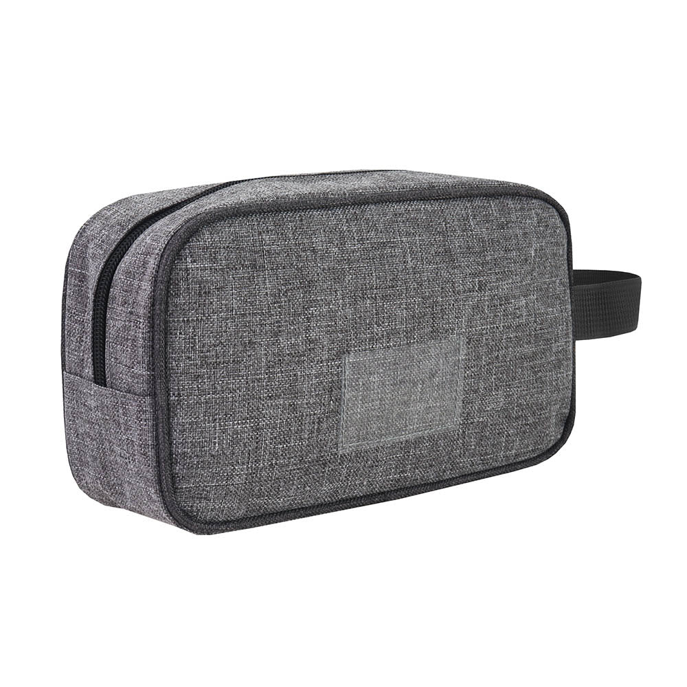 Necessaire com Alça Lateral - Vibe - Cinza (AHL24920-CZ)